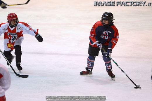 2014-10-26 Ambrosiana-Hockey Milano Rossoblu U12 0612 Maeve Tealdi